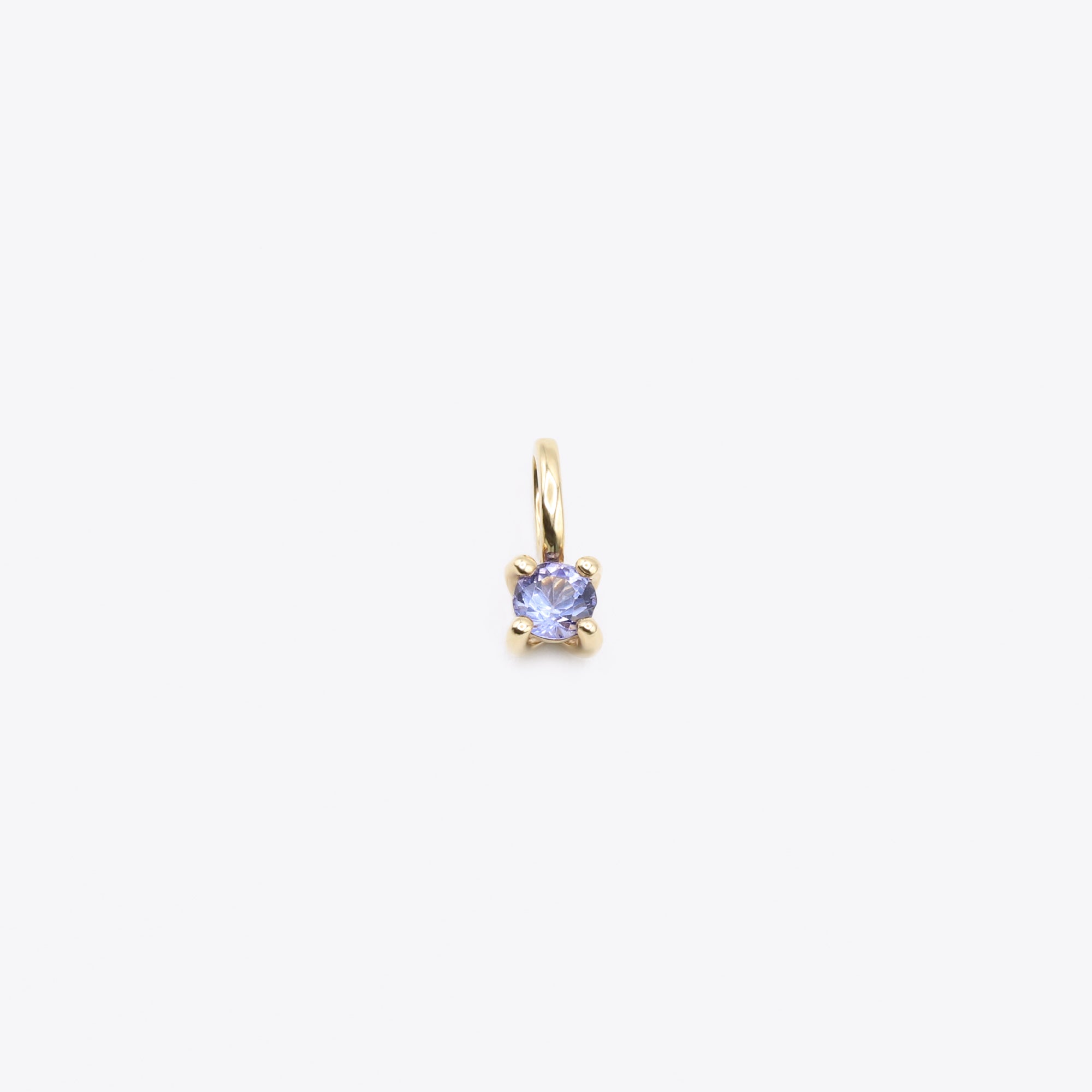 birthstone pendant 14k gold december tanzanite narrae