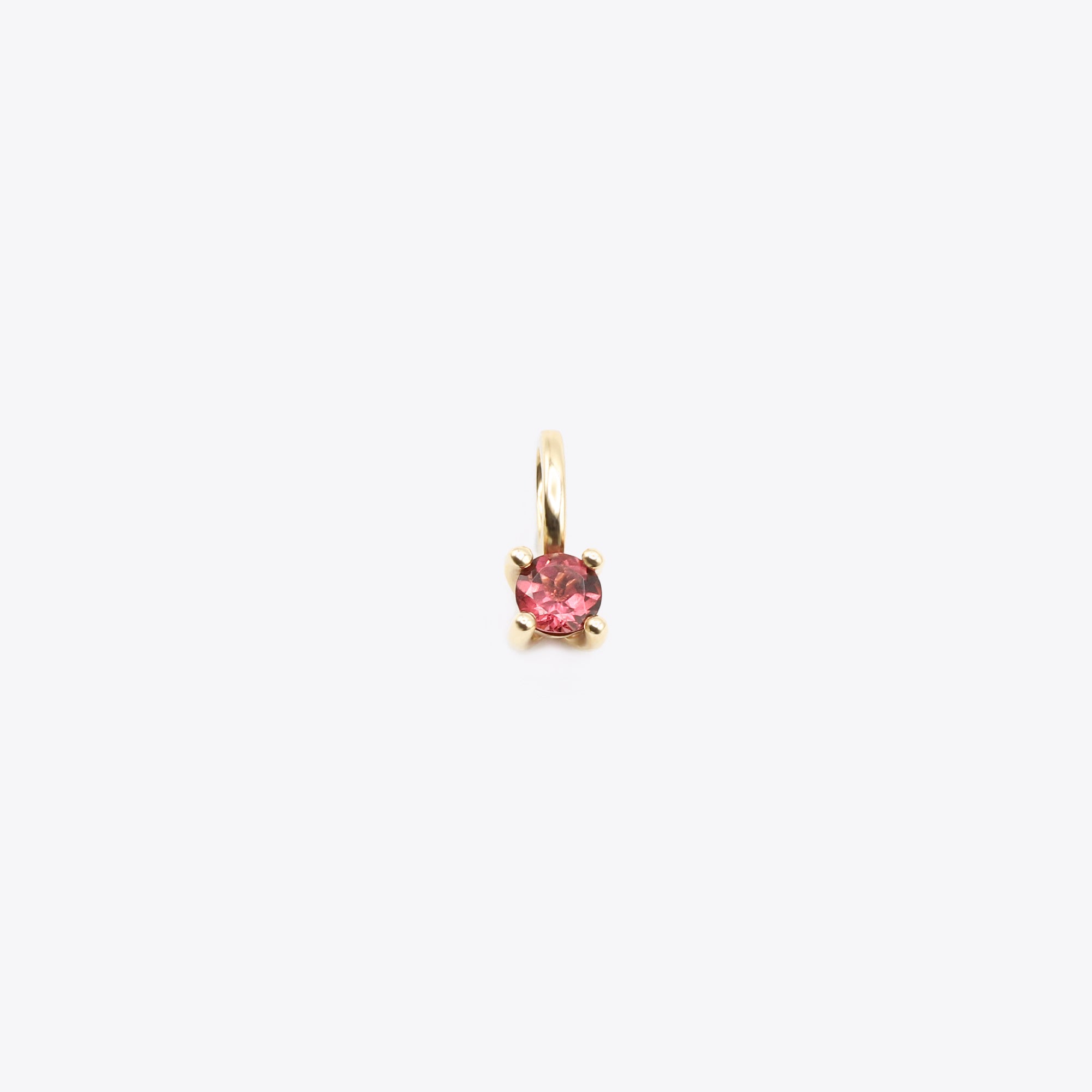14 k gold birthstone pendant october toermaline